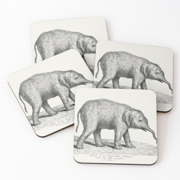 Item preview, A Young Elephant by Johann Heinrich Tischbein the Younger (1742–1808 designed and sold by krh327.