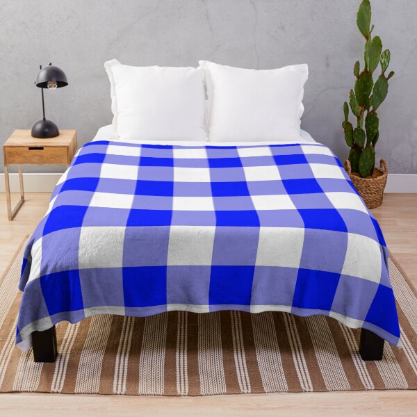 Item preview, Big Blue Gingham designed and sold by tealprint.