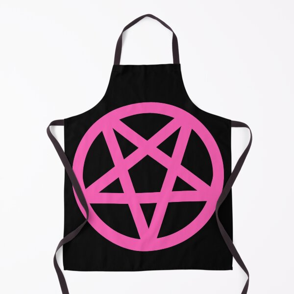 Item preview, Inverted Pentagram Pink | Satanic | Pink on Black designed and sold by Godstomper.