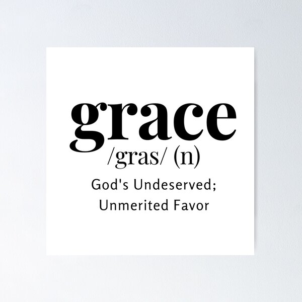 Grace Gras God's Undeserved Unmerited Favor Hoodie