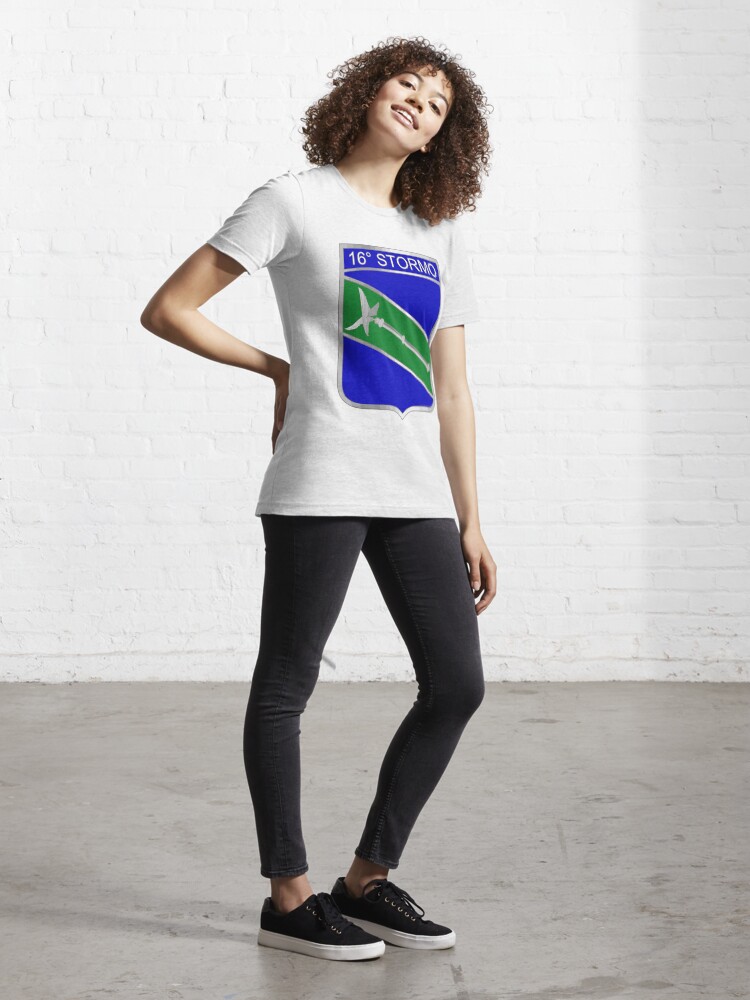 Alternate view of Model 126 - 16º Stormo Essential T-Shirt