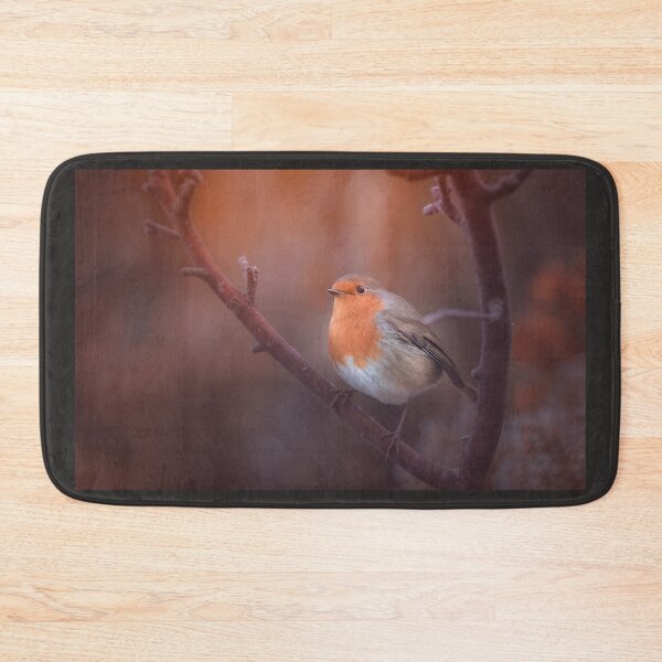 Item preview, Autumn Robin. Great gift idea for bird lover. designed and sold by Kipcio.