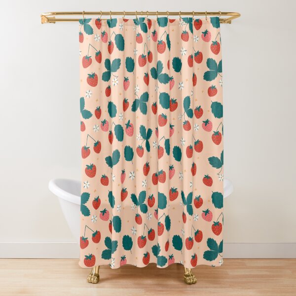 Strawberry Patch Shower Curtain