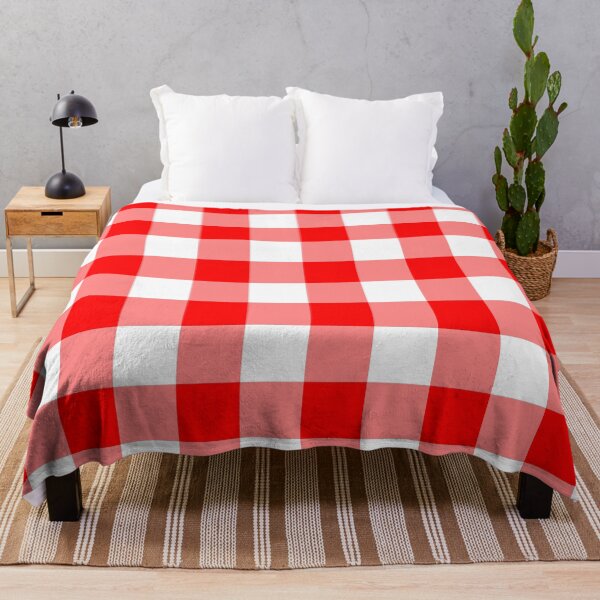 Item preview, Big Red Gingham designed and sold by tealprint.