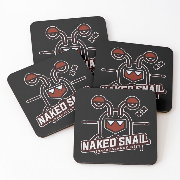 Item preview, Slug is Nacktschnecke (Literally Naked Snail) in German Funny English Translation designed and sold by Time4German.