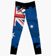 Australische Flagge Leggings