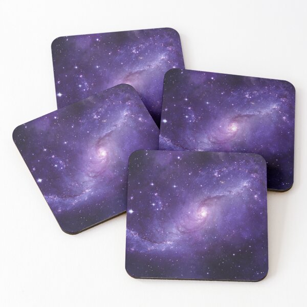 Item preview, Abstract blue and purple space pattern designed and sold by Maystro-design.
