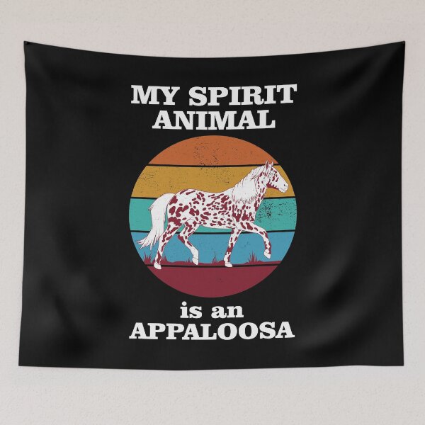 Item preview, My Spirit Animal Is An Appaloosa Funny Horse design designed and sold by jakehughes2015.