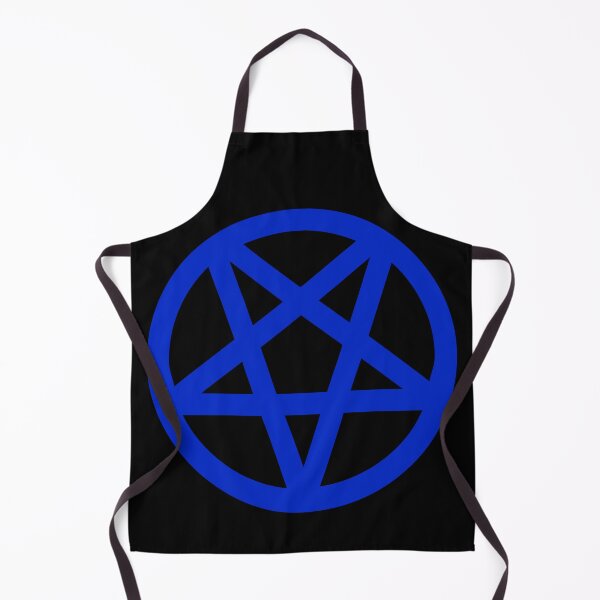 Item preview, Inverted Pentagram | Satanic | Blue on Black designed and sold by Godstomper.