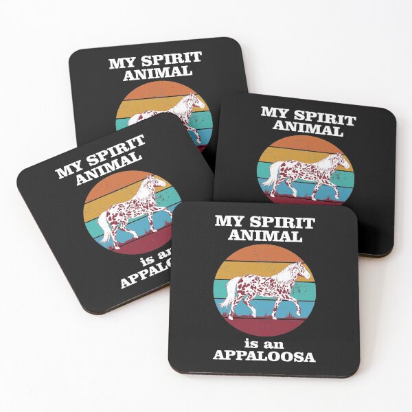 Item preview, My Spirit Animal Is An Appaloosa Funny Horse design designed and sold by jakehughes2015.