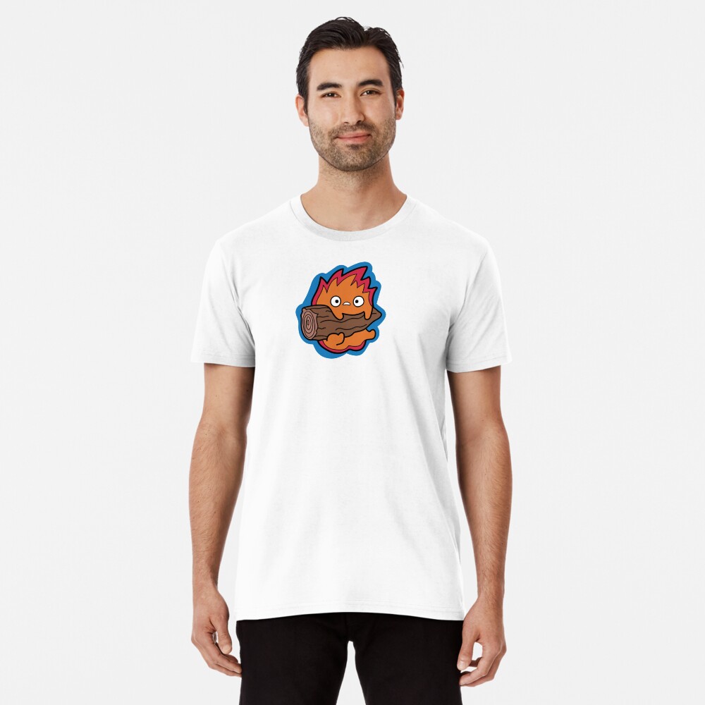 Calcifer Howl's Moving Castle Premium T-Shirt