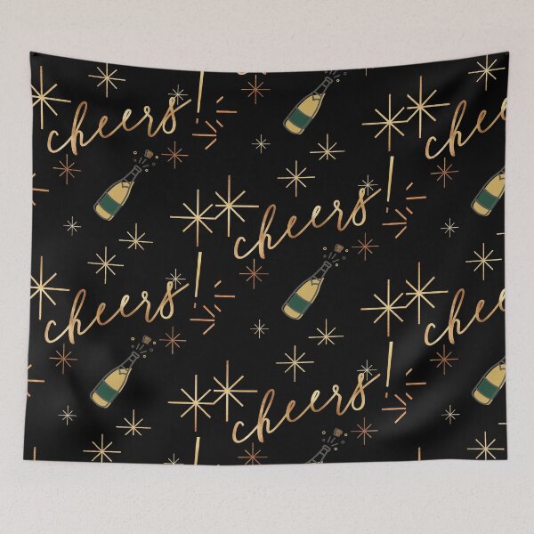 Item preview, new years eve mask cheers designed and sold by JocelynCrafts.