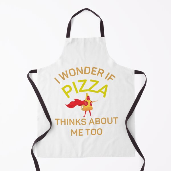 Item preview, I Wonder If Pizza Thinks About Me Too designed and sold by fahrurrozzi.