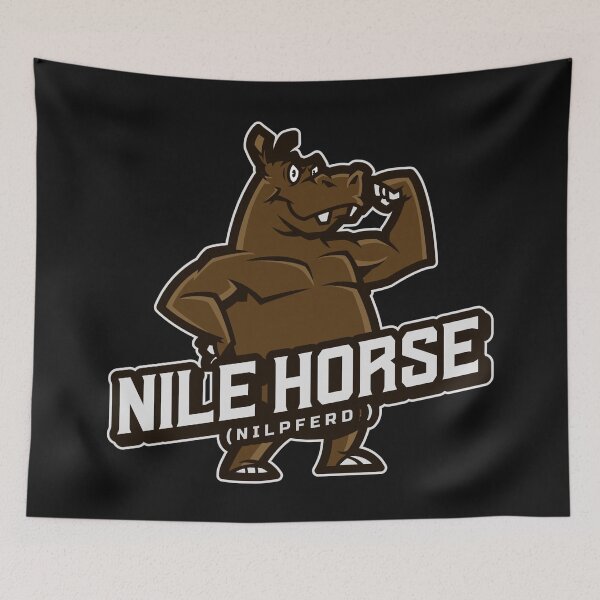 Artikelvorschau, Hippopotamus ist Nilpferd in Deutsch - wörtlich "Nilpferd" -Design für Hippo-Liebhaber entworfen und verkauft von Time4German.