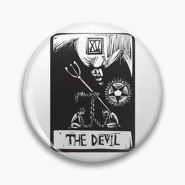 Item preview, The Devil Tarot Card Horror Theme designed and sold by Trendency ~.