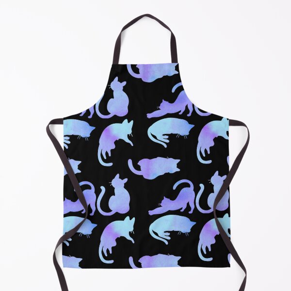Item preview, Blue Watercolor Cats designed and sold by Hedda Young.