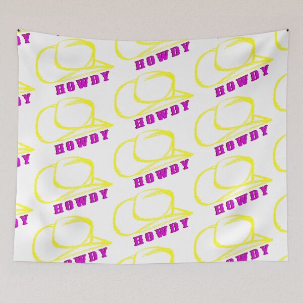 Item preview, Howdy Hat Yellow designed and sold by LadyMayDesigns9.