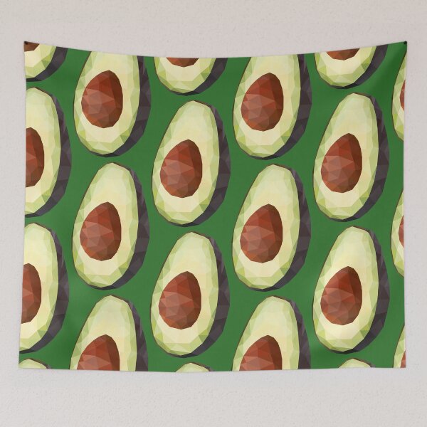 Item preview, Avocado - Low Poly designed and sold by lurchmerch.