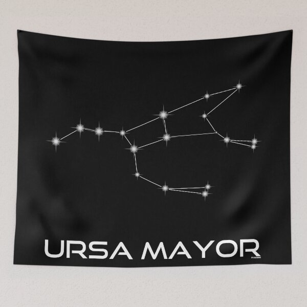 Item preview, Star Constellation Ursa Major Ursa Mayor Astronomy designed and sold by 7T-Designs.