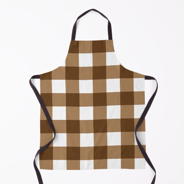 Item preview, Big Brown Desaturated Gingham designed and sold by tealprint.