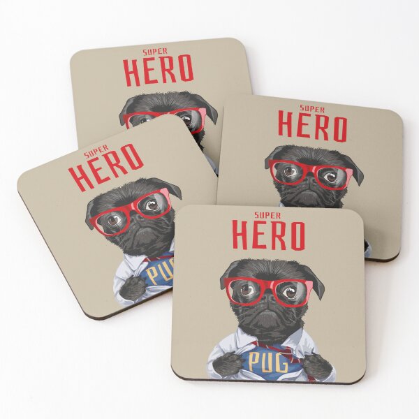 Item preview, Super Hero Pug Puppy designed and sold by Borislav Shekerdzhiyski.