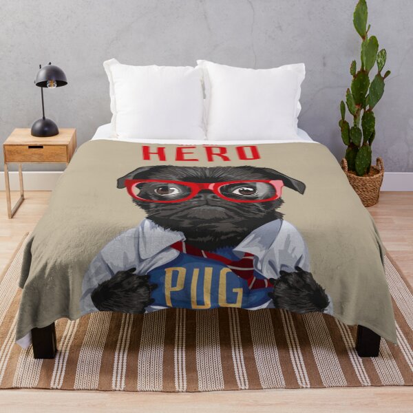 Item preview, Super Hero Pug Puppy designed and sold by Borislav Shekerdzhiyski.
