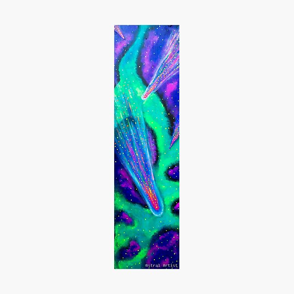 Cosmic Comets Photographic Print