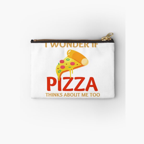 Item preview, I Wonder If Pizza Thinks About Me Too designed and sold by fahrurrozzi.