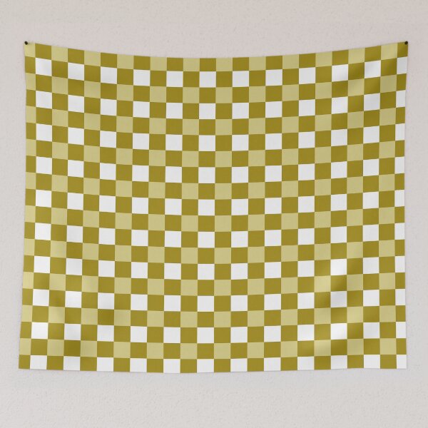 Item preview, Small Yellow Desaturated Gingham designed and sold by tealprint.