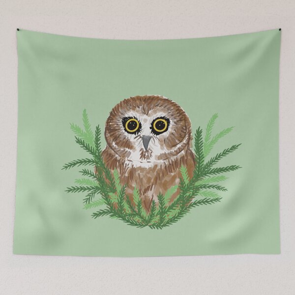 Item preview, Rockefeller owl designed and sold by Luaillustration.