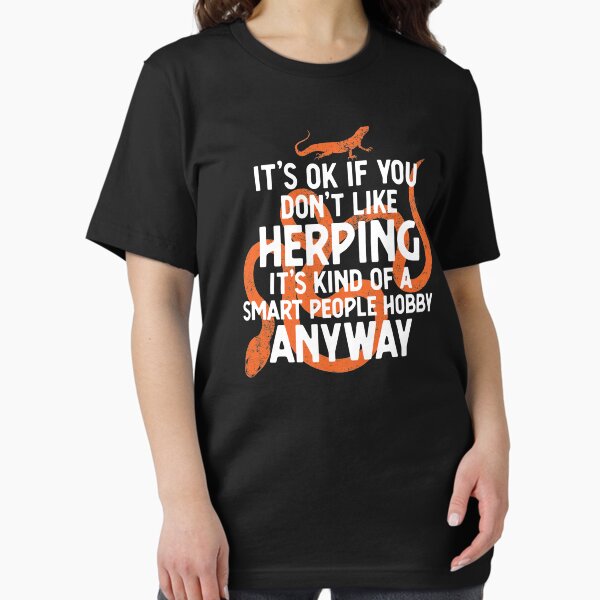 Item preview, Herping If For Smart People Funny Herpetologists graphic designed and sold by jakehughes2015.