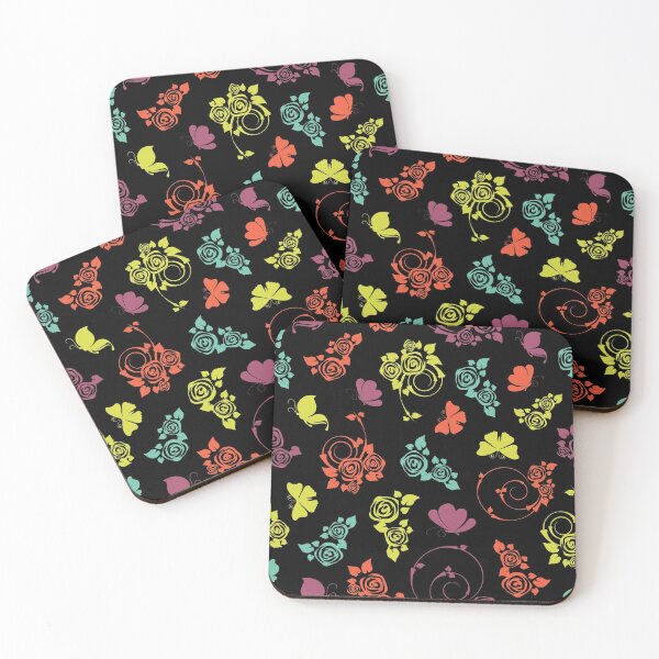 Item preview, Pretty butterfly and pastel floral pattern - Floral Botanical herbal pattern designed and sold by PattyTheGecko.
