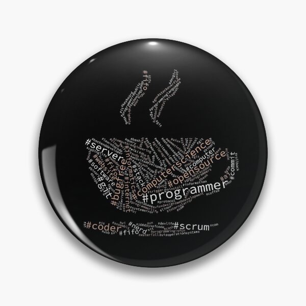 Item preview, Hashtag Wordcloud Programmer, Coffee, Word Cloud, Software Engineer, Computer Science, Web, WWW, Programming Humor, Dark designed and sold by Max-Wear.