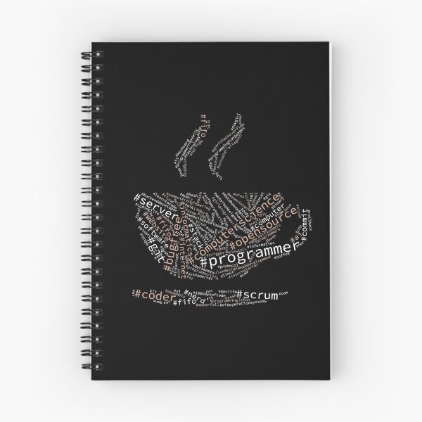 Item preview, Hashtag Wordcloud Programmer, Coffee, Word Cloud, Software Engineer, Computer Science, Web, WWW, Programming Humor, Dark designed and sold by Max-Wear.