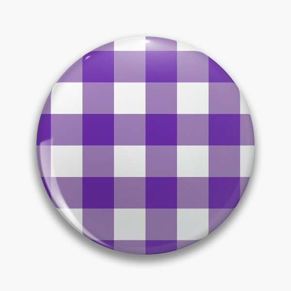Item preview, Big Purple Desaturated Gingham designed and sold by tealprint.