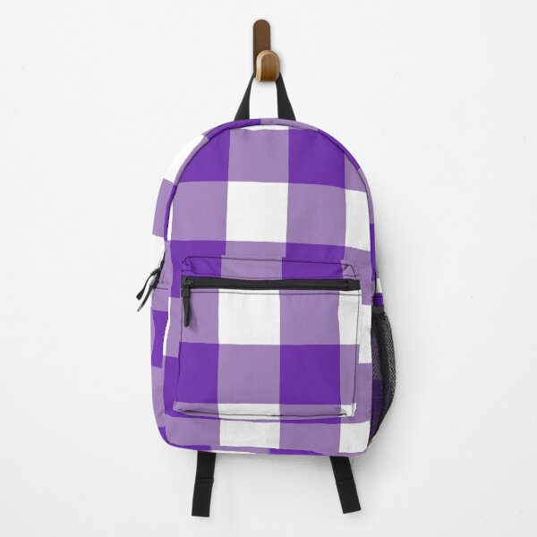 Item preview, Big Purple Desaturated Gingham designed and sold by tealprint.