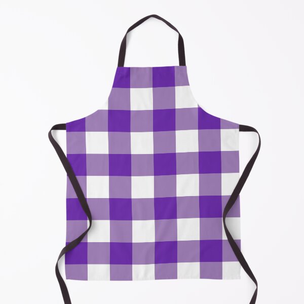 Item preview, Big Purple Desaturated Gingham designed and sold by tealprint.