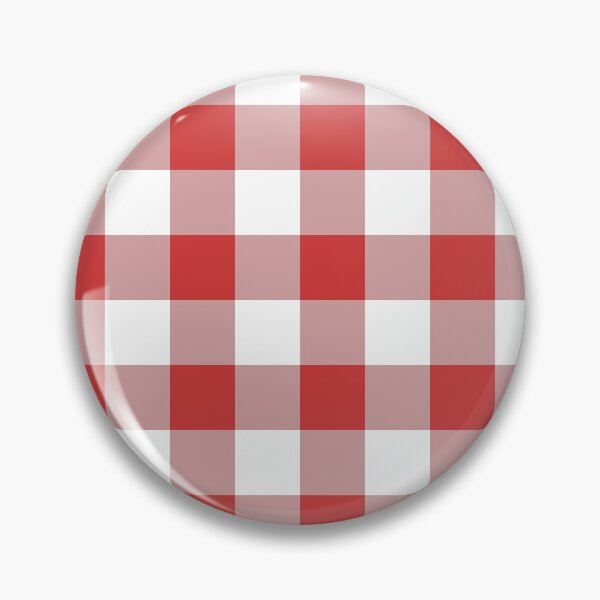 Item preview, Big Red Desaturated Gingham designed and sold by tealprint.