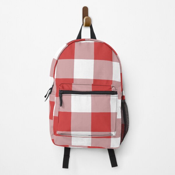 Item preview, Big Red Desaturated Gingham designed and sold by tealprint.