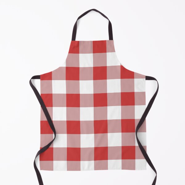Item preview, Big Red Desaturated Gingham designed and sold by tealprint.