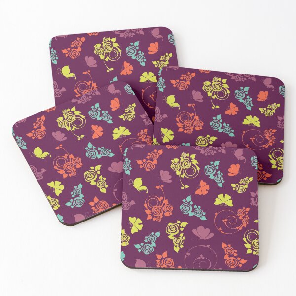 Item preview, Pretty butterfly and pastel floral pattern - Floral Botanical herbal pattern designed and sold by PattyTheGecko.
