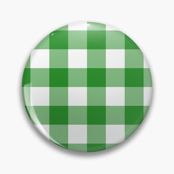 Item preview, Big Green Desaturated Gingham designed and sold by tealprint.