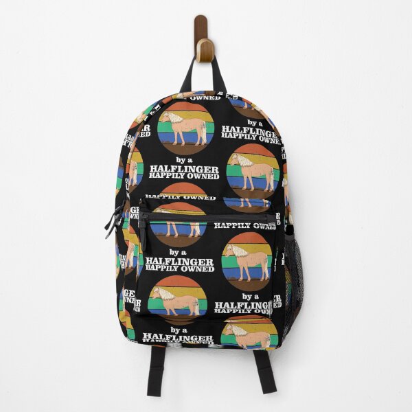 Item preview, Happily Owned By A Halflinger Funny Horse graphic designed and sold by jakehughes2015.