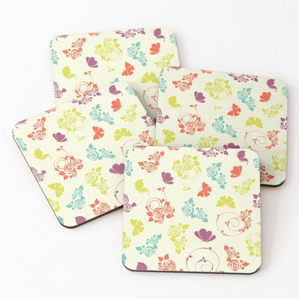 Item preview, Pretty butterfly pattern - Floral Botanical herbal pattern designed and sold by PattyTheGecko.