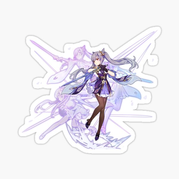 Item preview, Genshin Impact - Keqing Official Character Wish - Gacha Splash Art designed and sold by Krimsy.