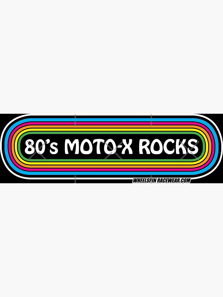80' MOTO-X ROCKS RAINBOW by racerspitstop