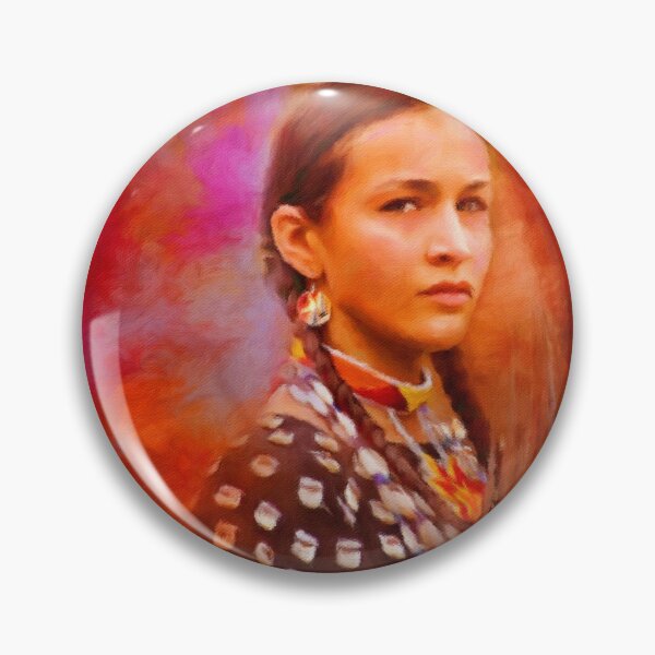 Item preview, Indian Girl designed and sold by greywolfstore.