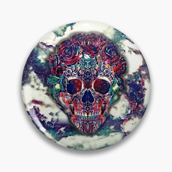 Item preview, Calavera en rosas designed and sold by Revier.