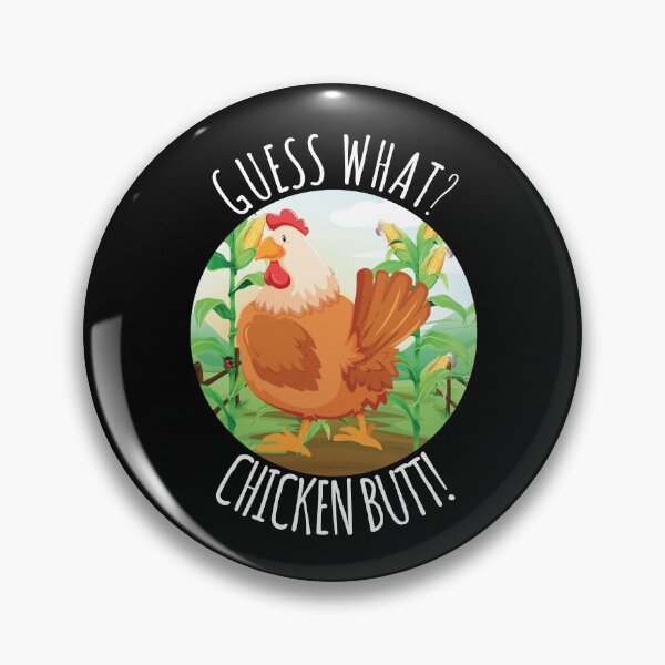 Artikelvorschau, Ratet mal, was Chicken Butt entworfen und verkauft von ZenCloak.