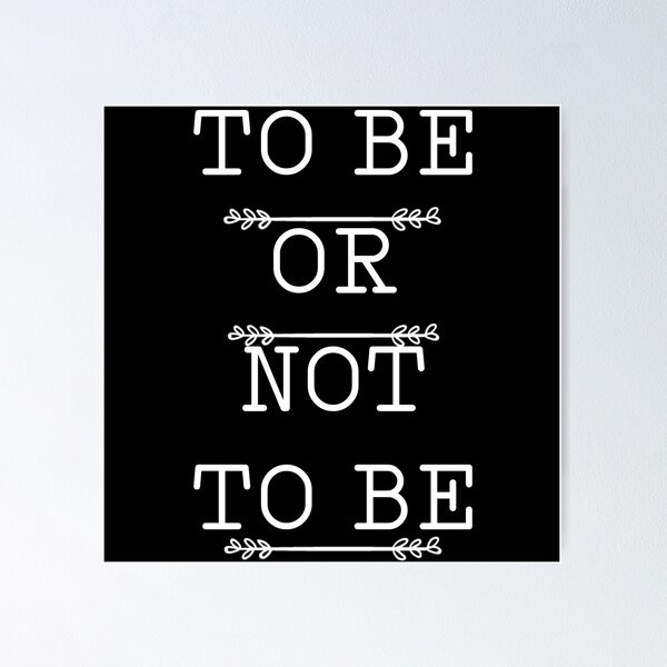 Item preview, To be or not to be Shakespeare designed and sold by tqueen.